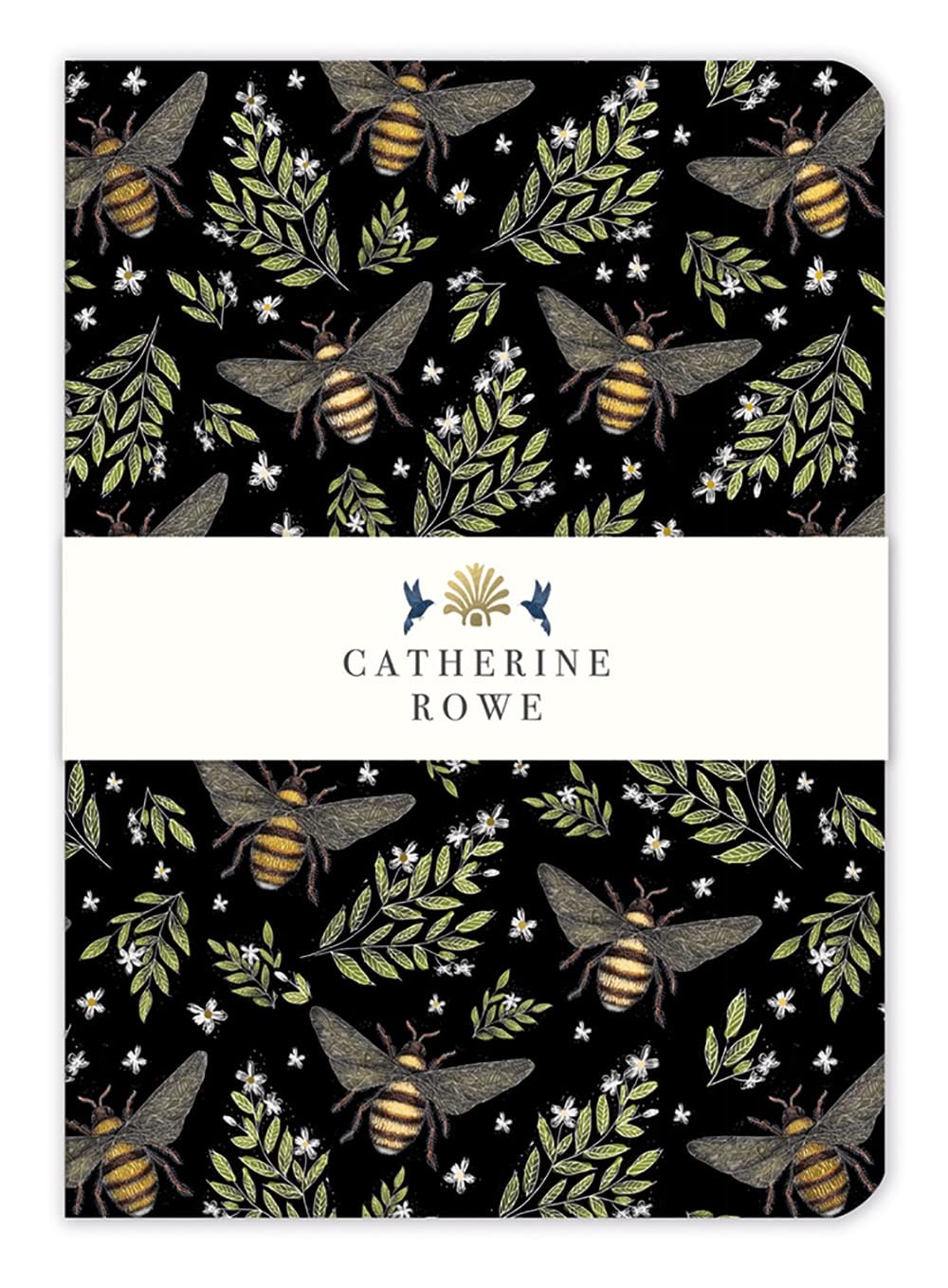 Catherine Rowe Bees A5 Notebook
