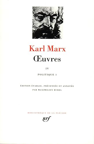 Download Marx : Oeuvres, tome 4 : politique PDF