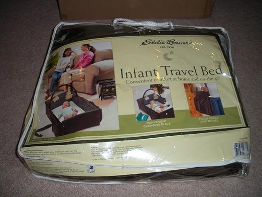 eddie bauer portable baby bed