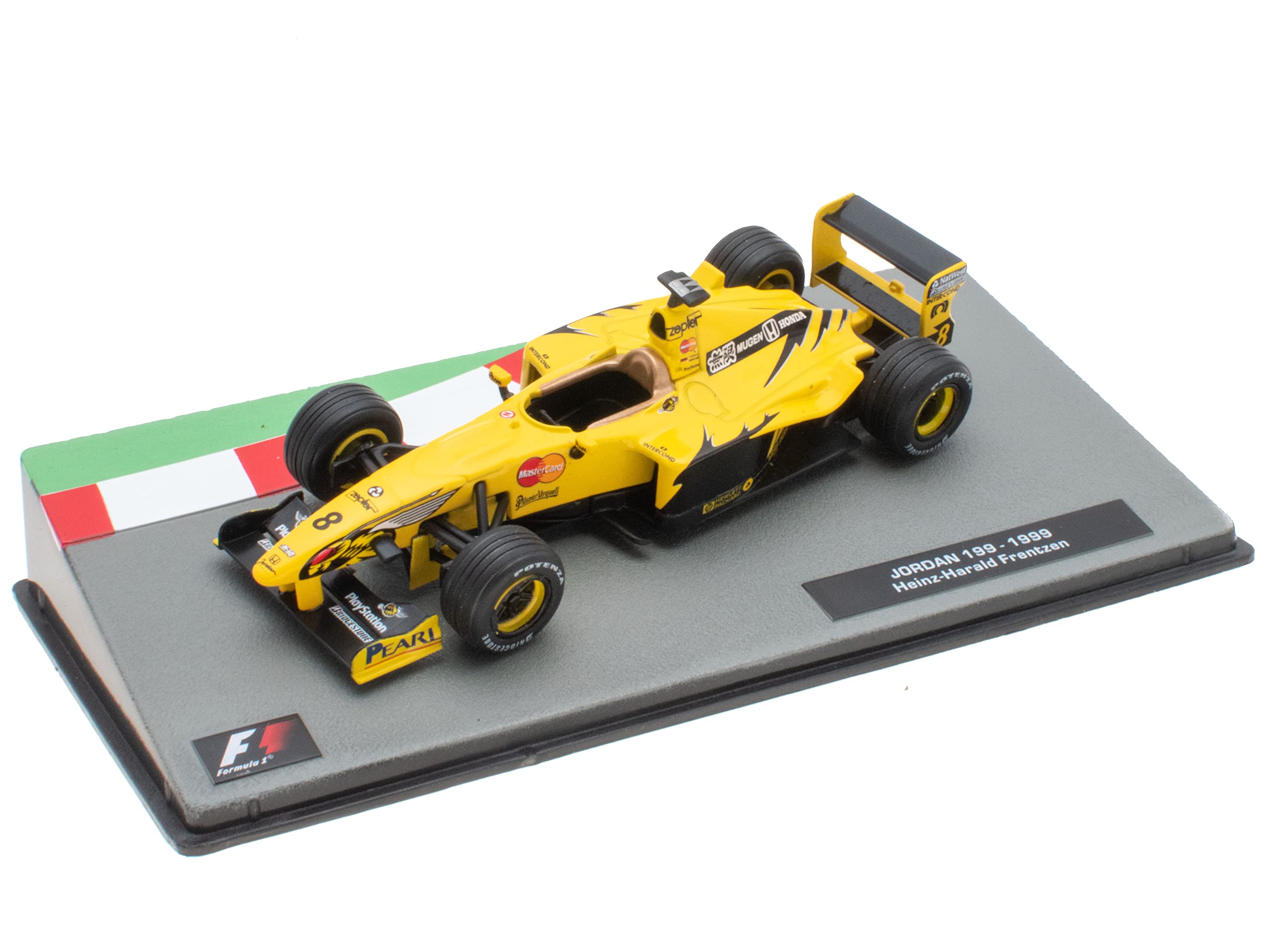 OPO 10 - Miniature car Formula 1 1/43 compatible with JORDAN 199 - Heinz-Harald Frentzen - 1999 - FD065