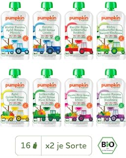 Pumpkin Organics Zauber Bio Gemusepuree Quetschie Aus Karotte