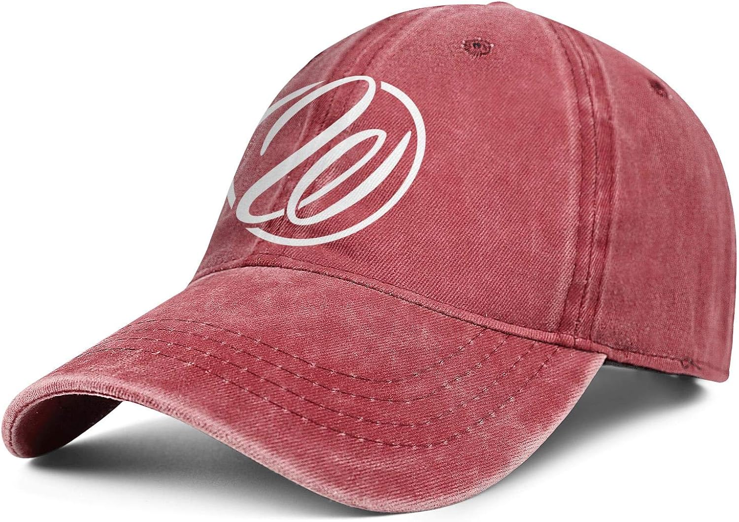 Men/Womens Red WeatherbyLogo FlatAlong Adjustable Hunting Cap