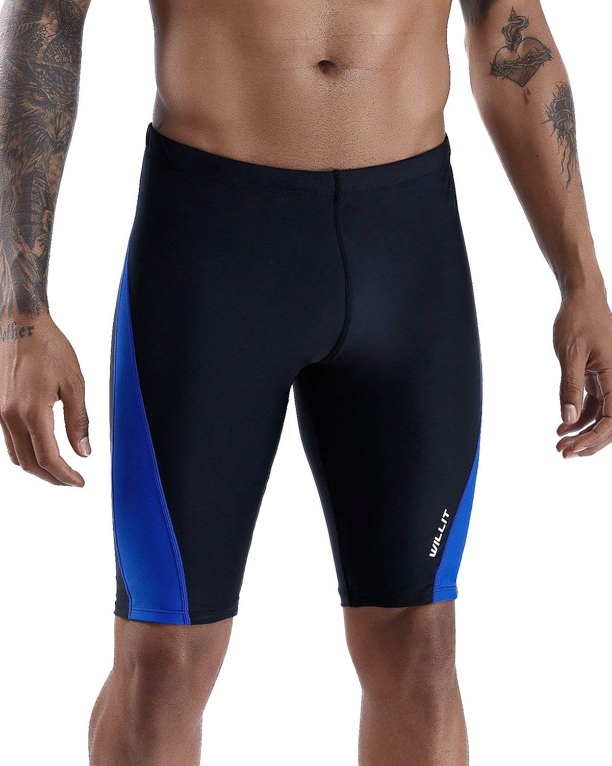 Swimwear Quick Dry Willit Men’s Swim Jammer Swimsuit Training Endurance UPF50 Sports & Fitness