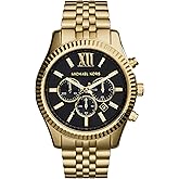 Michael Kors Lexington Men's Watch, Stainless Steel Bracelet Watch for Men
