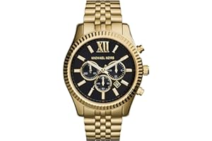 Michael Kors Lexington Men's Watch, Stainless Steel Bracelet Watch for Men