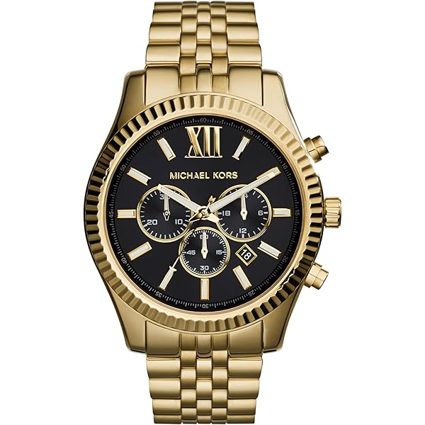 MICHAEL KORS 時計 Amazon.com: Michael Kors Bradshaw Chronograph Gold-Tone Stainless