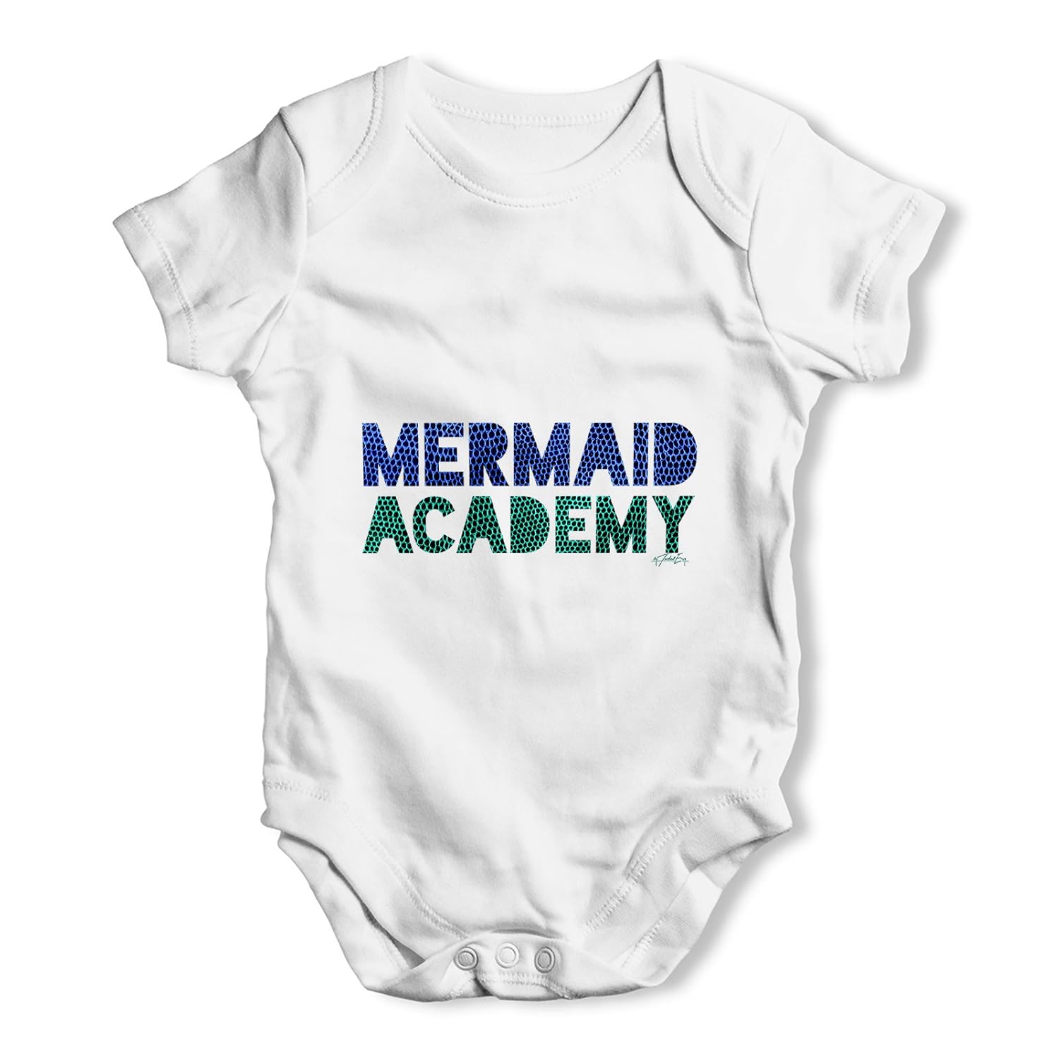 mermaid baby grow