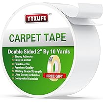 LLPT Double Sided Tape 1/2" X 50 Ft Each 3 Pack Sticky Adhesive Transparent Ultra Thin Tear By
