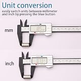 Jodsen Digital Vernier Caliper 150mm 6 Inch Electronic Micrometer Caliper Large view 3