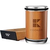 Rolling Knife Sharpener Kit with Diamond &amp; Ceramic Discs, 15&deg; &amp; 20&deg; Magnetic Angle Guides, Leather Strop, Fast &amp; Safe Sharpening System for Kitchen, Chef, Pocket &amp; Hard Steel Knives