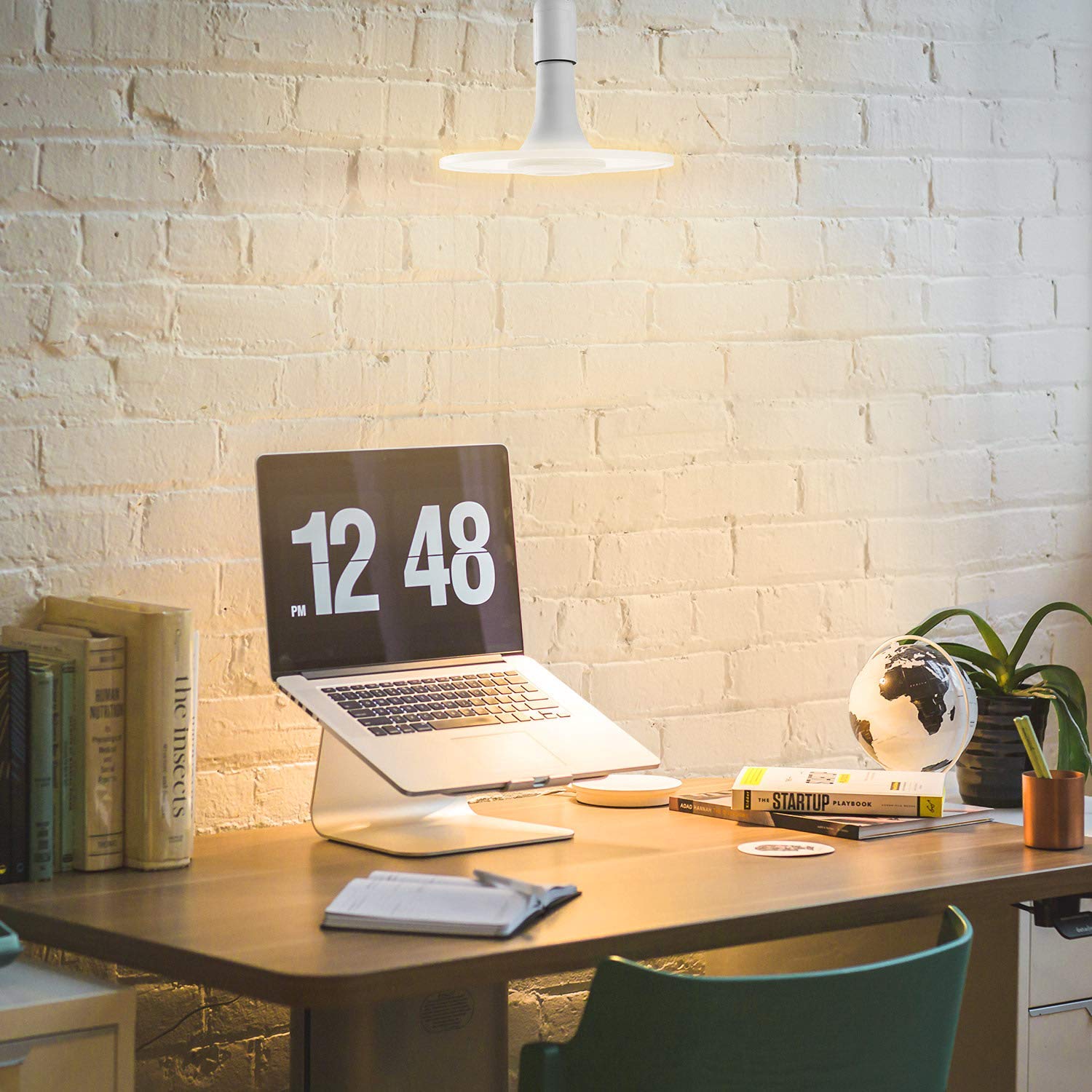 Nebula LED Lamp, Ceiling Pendant Light, Linkind E26 Hanging Lighting, 11W 1100lm 2700K Warm White Chandelier Bulb for Kitchen, Dining Room, Living Room, Bed Room.