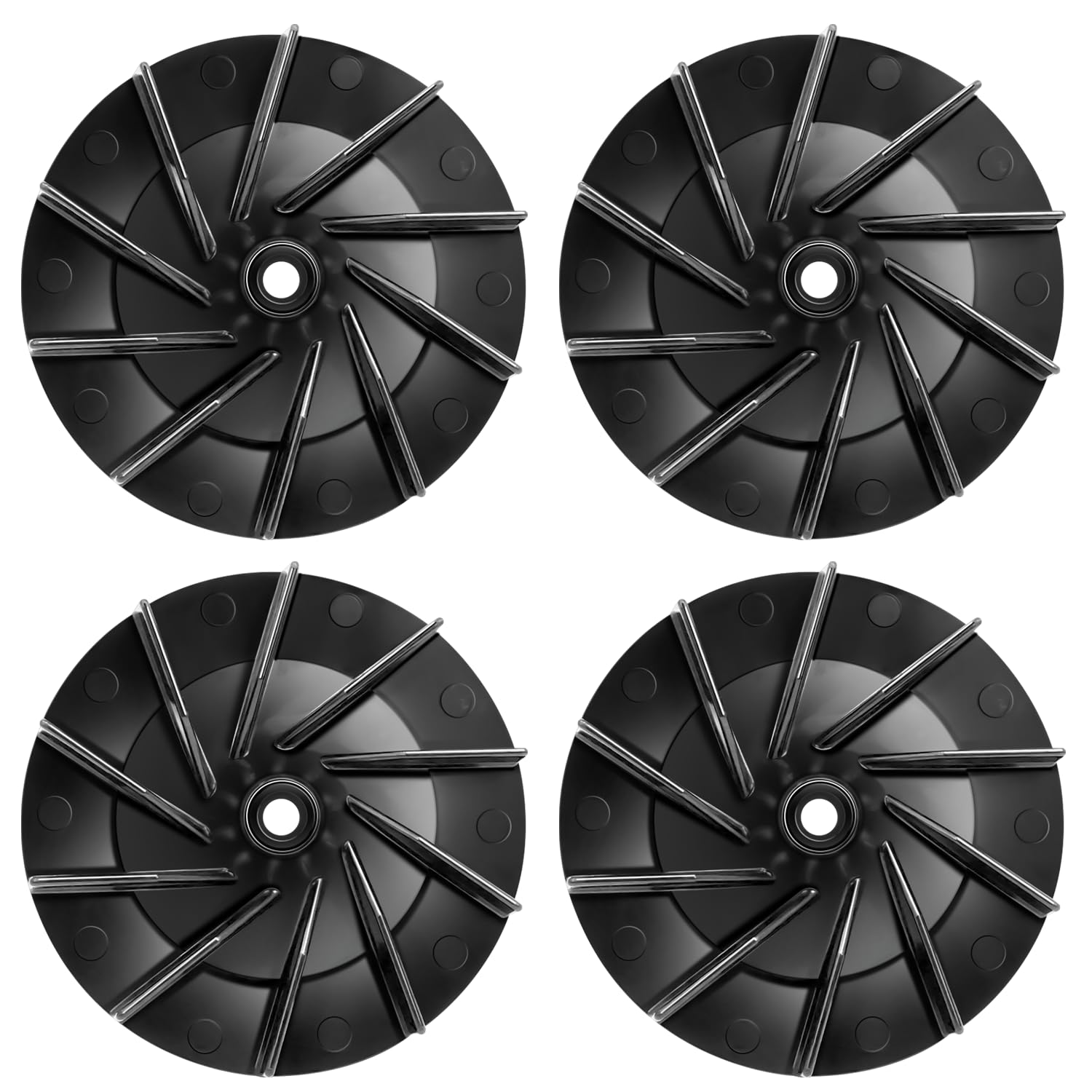 Photo 1 of HASME 81092 Vacuum Cleaner Low Profile Fan Replacement for Sanitaire Eureka 12988-1 1400 Fits for SC679H SC679G SC679J SC678A 1402A 2010XRB 5071E 7534A 7575 SC684E SC684E SC887A SC888, 4-Pack