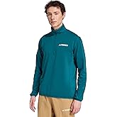 adidas mens Terrex Multi Climawarm Half-zip Tech Fleece Hiking Sweatshirt