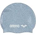 Arena Classic Unisex Soft Silicone Swim Cap for Women and Men, Intensive Training Comfortable Non-Slip Long Hair Swimming Hat