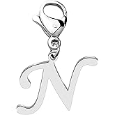ENSIANTH Intial Letter A-Z Alphabet Charm Alphabet Jewelry for Women Gifts for Friends Clasps for jewelry