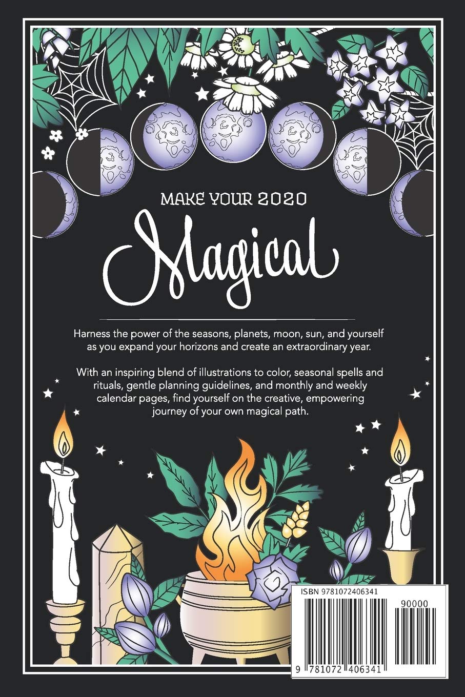 Coloring Book Of Shadows Planner For A Magical 2020 Cesari Amy Cesari Amy 9781072406341 Amazon Com Books