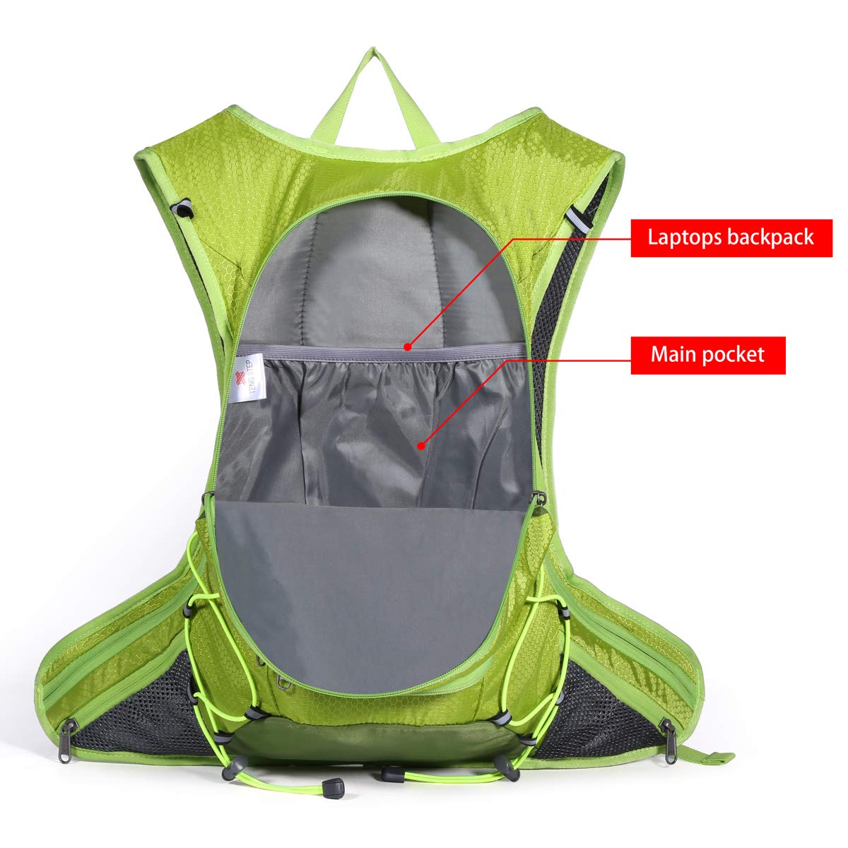 DAVIDNILE Hydration Backpack - Prefect Outdoor Gear for Skiing, Running, Hiking, Cycling, Camping, Climbing