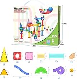 PicassoTiles 150pc Magnetic Marble Run Track Set STEM Educational Toy view 3