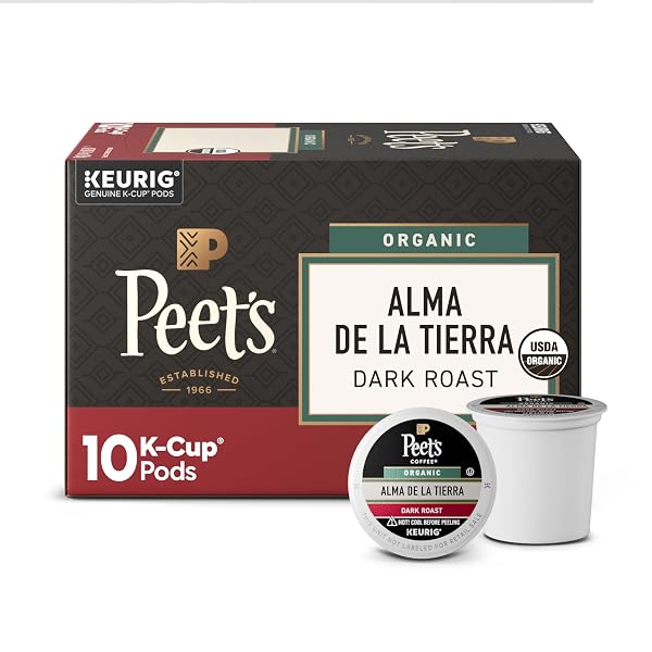 PEET’S COFFEE, USDA ORGANIC DARK ROAST KEURIG K-CUP...