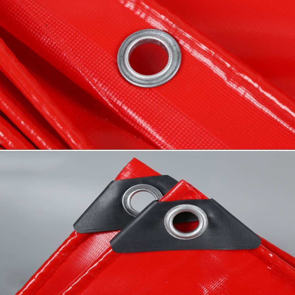 Tarpaulin Transparent Tarp Poncho with Eyelets Waterproof Sunscreen