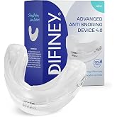 Difiney Advanced Anti Snoring Device 4.0: FDA-Cleared Snoring Solution &ndash; Adjustable Snore Stopper Mouth Guard for Men &amp; Women &ndash; Anti Snoring Mouthpiece to Improve Sleep &ndash; Reusable Night Use