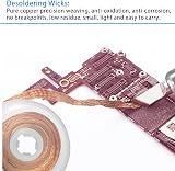 SHUIYUE Desoldering Pump Kit: Wick, Cutter, Solder Sucker, Brushes - view 3