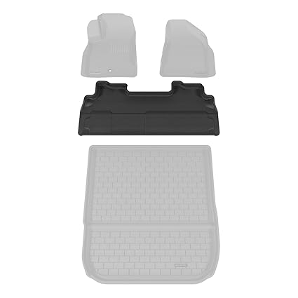 Aries Ch01921509 Black Rear 3d Floor Liner 1 Piece Amazon In