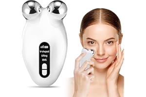 YNIPANDA Microcurrent Facial Device, Skin Tightening Device, Electric Face Massager for Anti Aging Wrinkle Reducer Rejuvenation Spa Instant Face Lift, Best Gift for Women