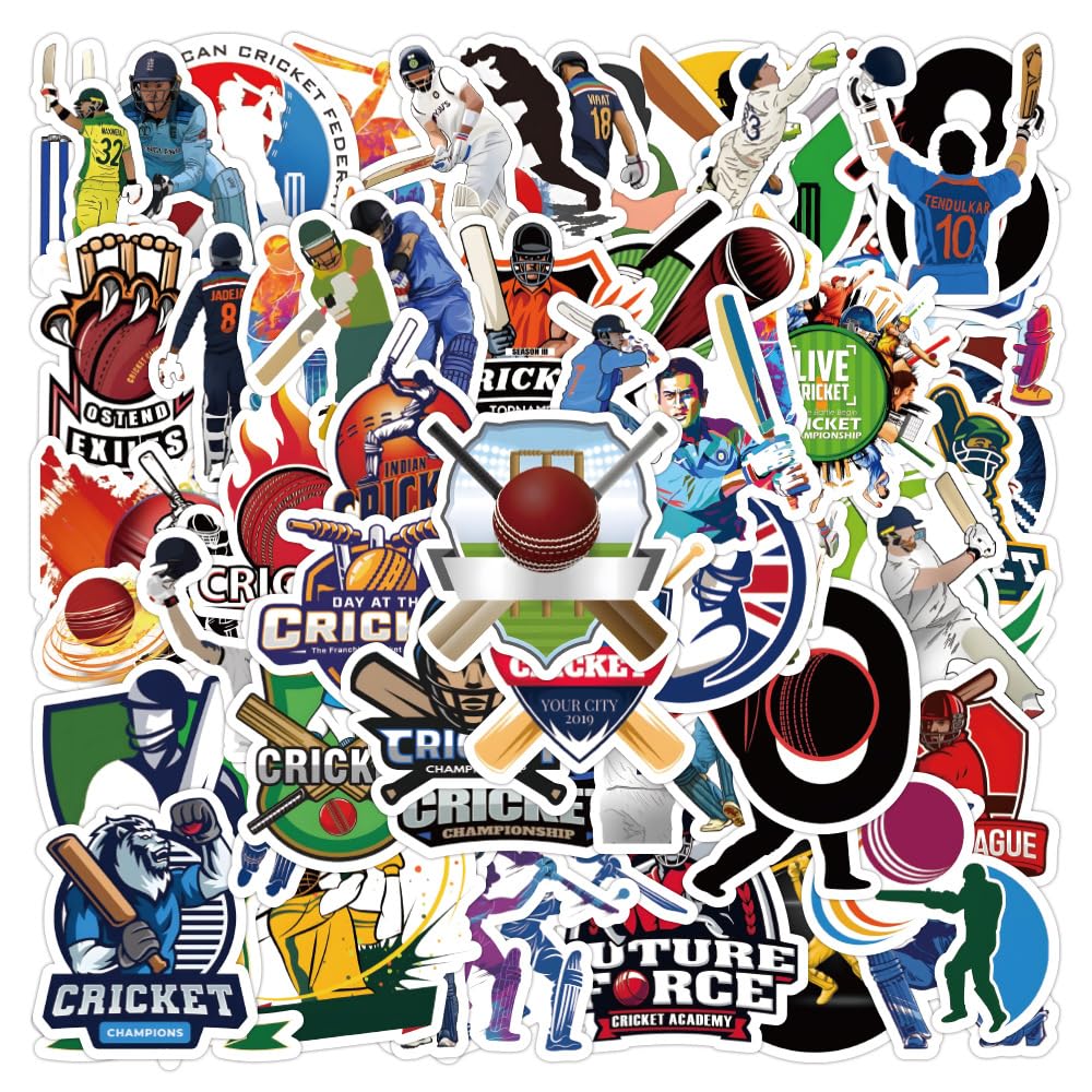 60 Pcs Baseball Stickers Cartoon Trendy Cool Baseball Sports Sticker for Laptop Helmet Skateboard Water Bottle Luggage Hydro Flask Car BikeComputer,Vinyl Waterproof Decals for Teens Adults Boys