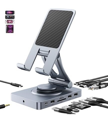 USB-C 8 in 1 ゲーミングドック ayn　odin2 Amazon.com: AYN Odin 2 Super Dock - Gigabit Ethernet, SSD