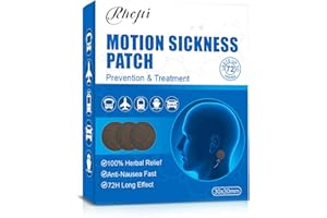 Motion Sickness Patches, Relieve Vomiting, Nausea, Dizziness Resulted from Travel of Cars, Ships, Airplanes, Fast Acting and 