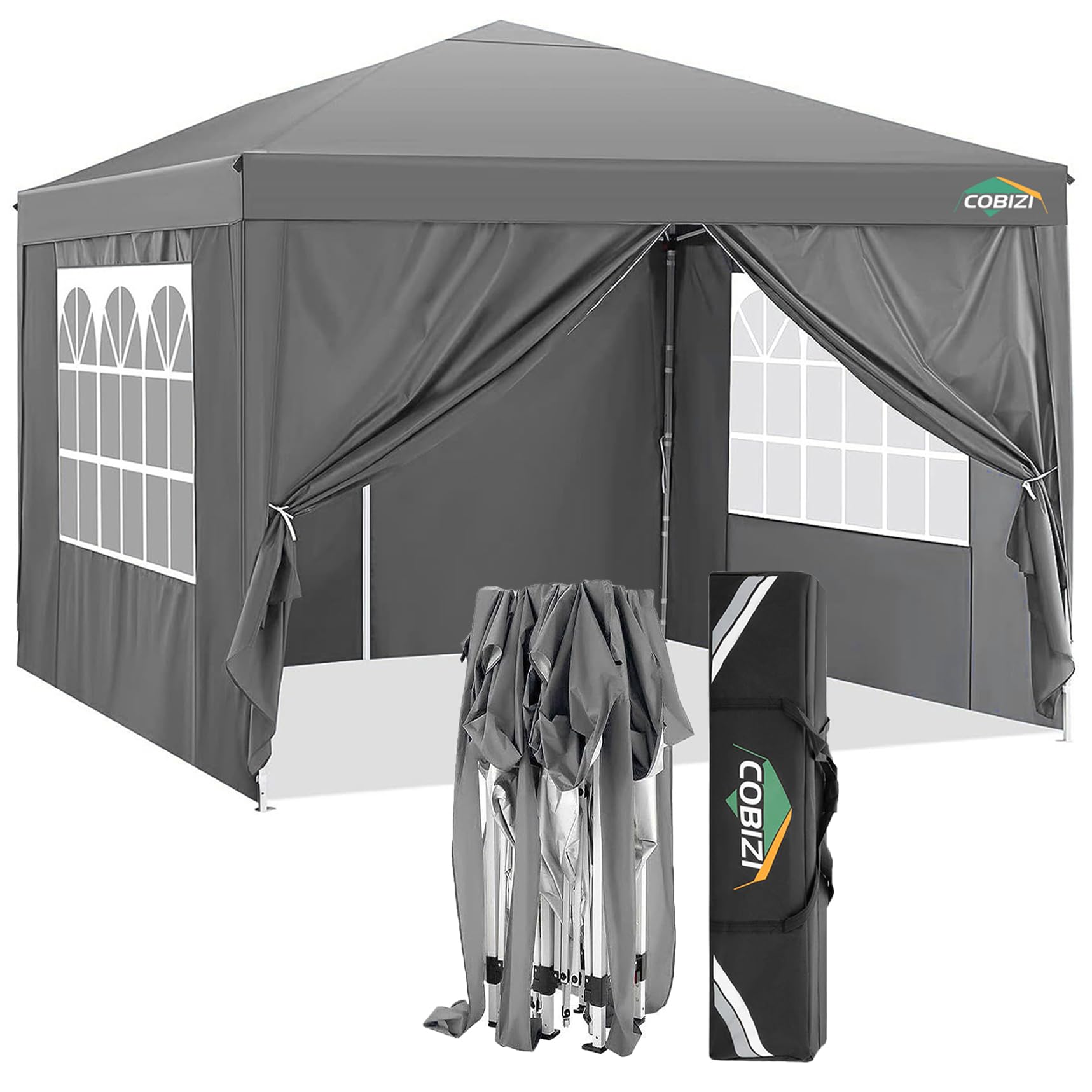 COBIZI 10x10 Pop up Canopy Tent Protable Canopy