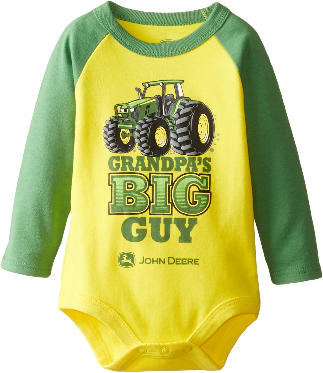 John Deere Baby Boys' Newborn Grandpa's Big Guy Bodyshirt