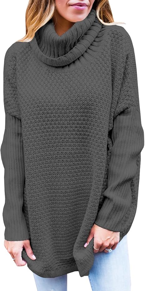 oversized turtleneck sweatshirt