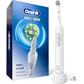 Oral-B Pro 1000 Rechargeable Electric Toothbrush, White