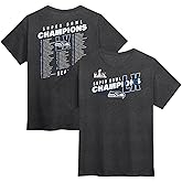 Fanatics Men's Heather Charcoal Seattle Seahawks Super Bowl LX Champions Best Teammates Roster T-Shirt