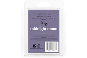 WEST COAST CANDLE COMPANY Midnight Moon | Pet Safe Wax Melts | All Natural Soy | Non-Toxic | Dog Friendly | Vet Approved | Long Lasting Home Fragrance | Pet Odor Eliminator | Clean Burning Wax Cubes | Safe Air Freshener