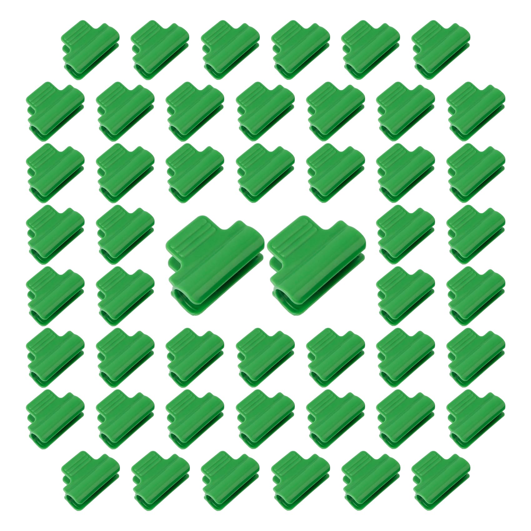 Greenhouse Clamps,Plastic Garden Netting Clips,50PCS 11mm Greenhouse Clamps Hoops,Clips for Garden Netting,Garden Shading Film Row Tunnel,Ideal for Vegetables,Fruits,for Fixing Plant Cover Greenhouse