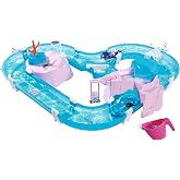 AquaPlay "Mermaid" Water Circuit, Outdoor Water Game with Circuit, Boat and 2 Mermaid Figures, Water Toy for Children from 3 Years, 108 x 90 x 18 cm