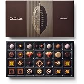 Hotel Chocolat Chocolate Gift Box &ndash; Assorted Milk, Dark &amp; White Chocolates, 29 Pieces, Luxury Chocolate Gift
