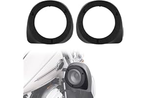 PSLER Motorcycle 6.5 inch Speaker Boxes Pod for Lower Fairing for Touring Ultra glide Electra Glide Street Glide Road Glide 1