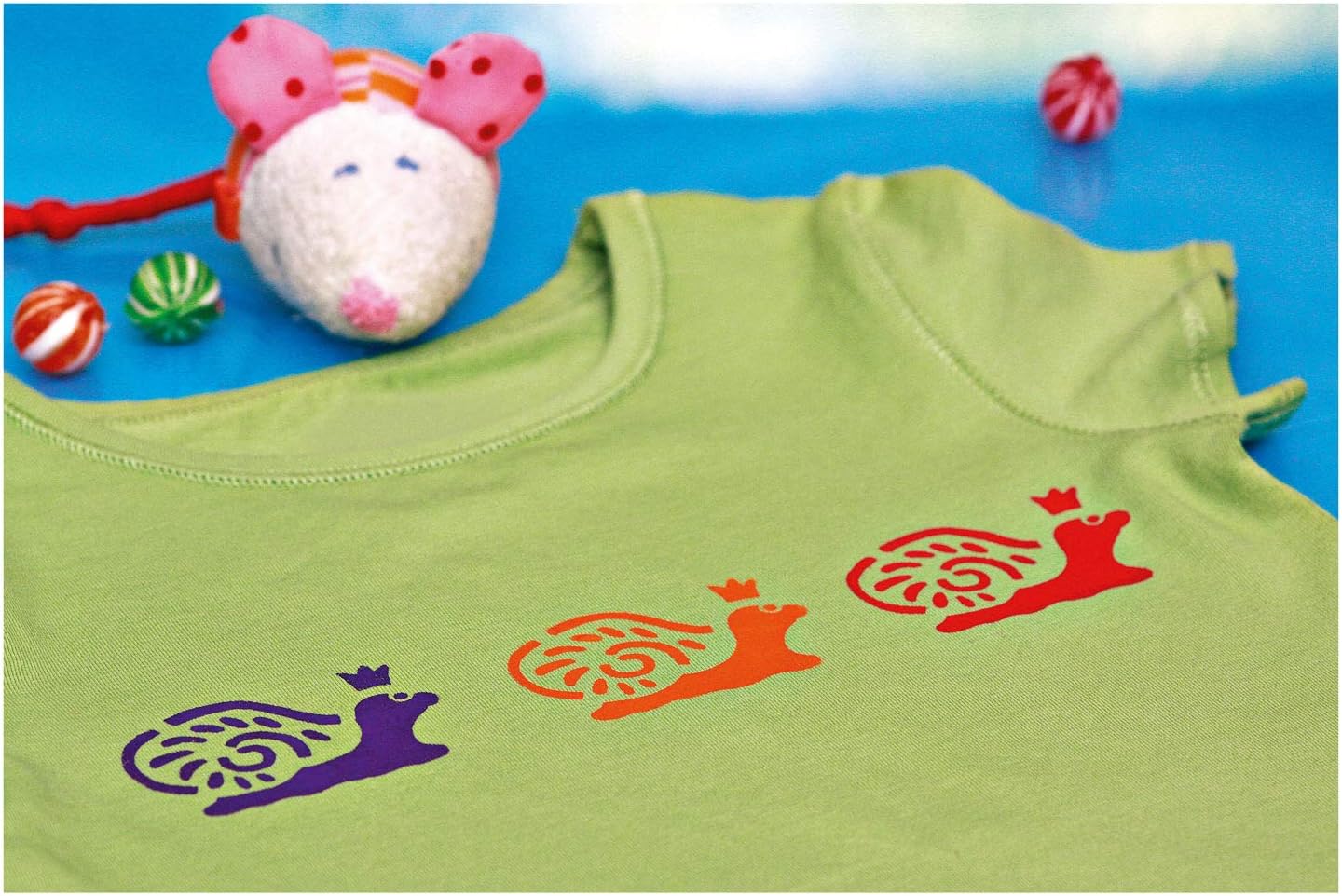 Marabu 0308000000001, Kids T-Shirt Colour, 6 x 80 ml - Image 5