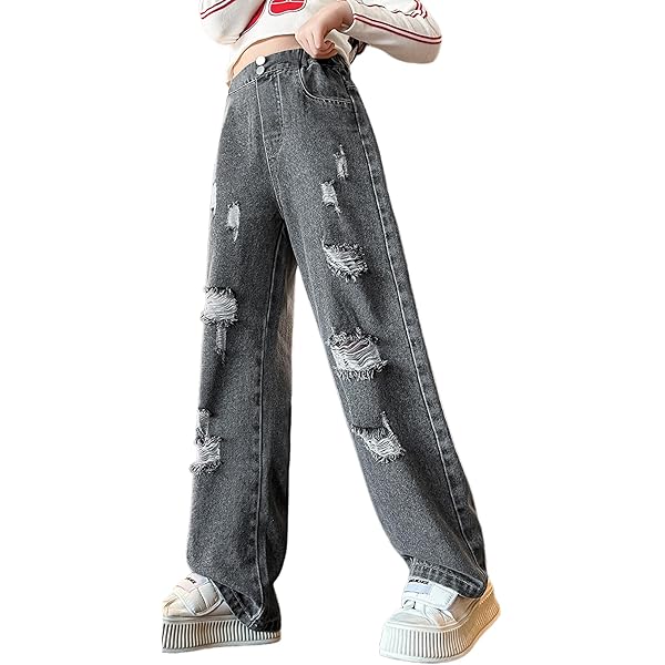 Cute Jeans for Women Girls Star Patchwork Pants High Waist
