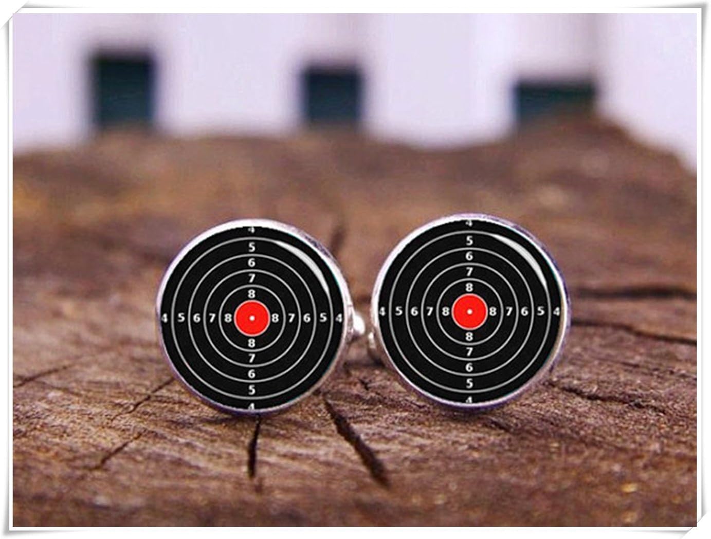 Magical Target tie Clips, Target Cufflinks, Target