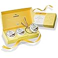 AWKAABA Yellow Whipped Shea Butter Gift Set I (Pink Sugar, Baby Powder, Passion Fruit) - Nourishing & Moisturizing | Holiday Gifts | 3 pcs x 6 oz