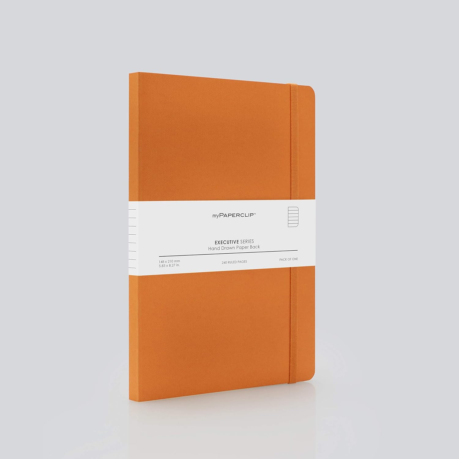 myPAPERCLIP Executive Series Notebook, 240 Pages A5 (148 x 210 mm, 5.83