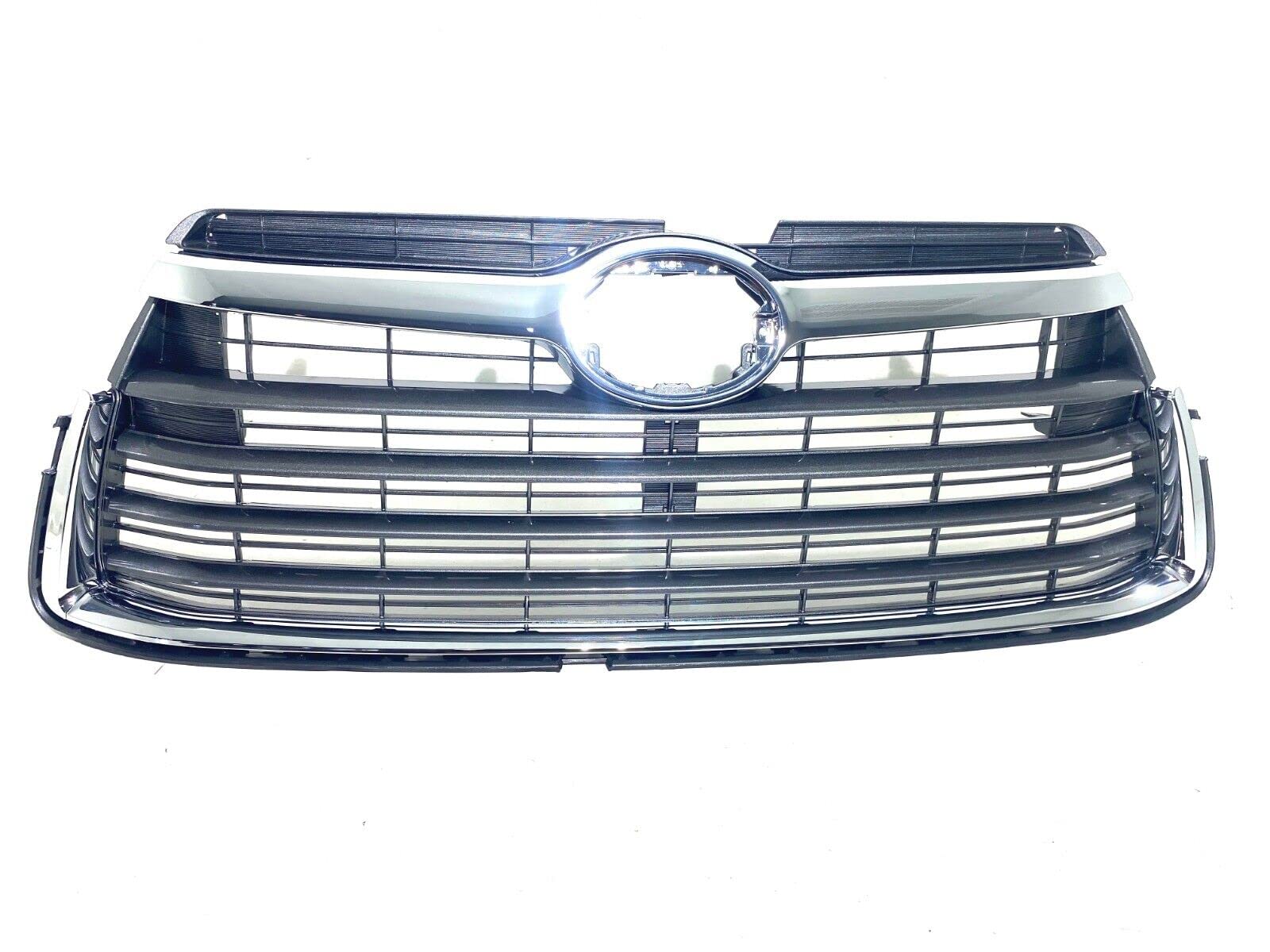 Photo 1 of 2014 2015 2016 Compatible With Toyota Highlander Front Bumper Upper Lower Grilles