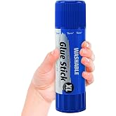 Darice Giant Glue Sticks, Large 115-gram Jumbo XL Glue Stick - Washable, Non-Toxic - Classroom School Supplies - 1 Pack 4.05oz