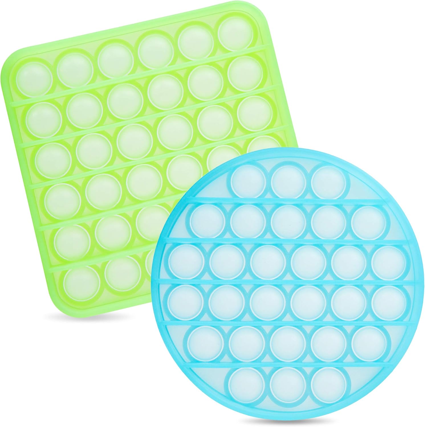 Fluorescent Push Pop Pop Bubble Fidget 