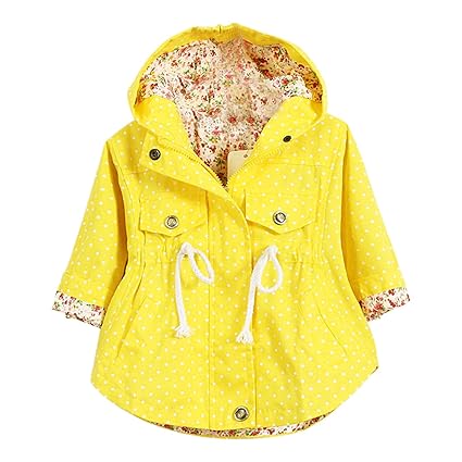 De feuilles Jacke Baby Kapuzenmantel Frühling Coat Herbst Mäntel Kind Winterjacke Mantel unisex Kapuzejacke Kleinkinder Stepp